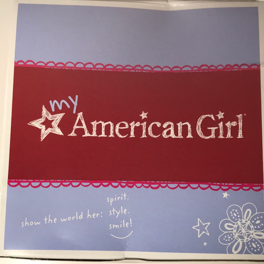 American girl doll birthday set